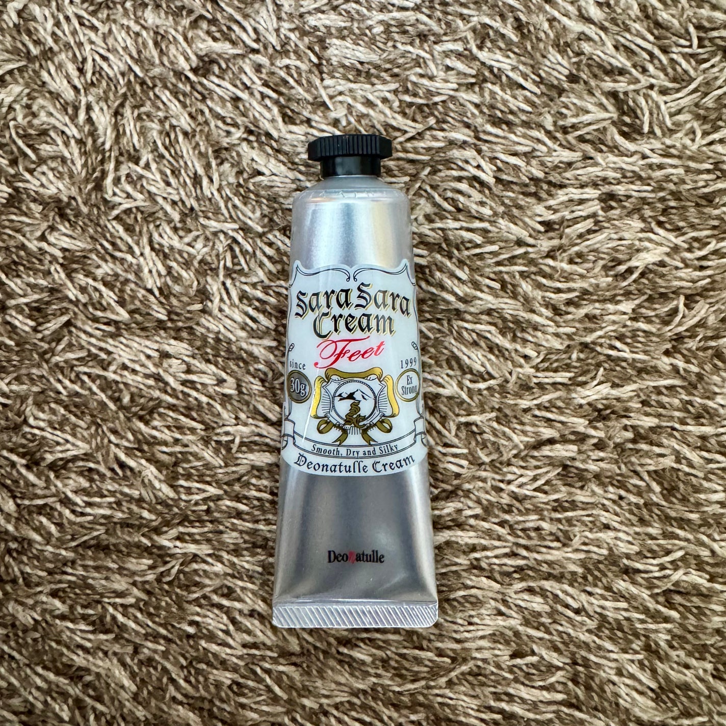 薬用足指さらさらクリーム/デオナチュレ/デオドラント・制汗剤を使ったクチコミ(2枚目)