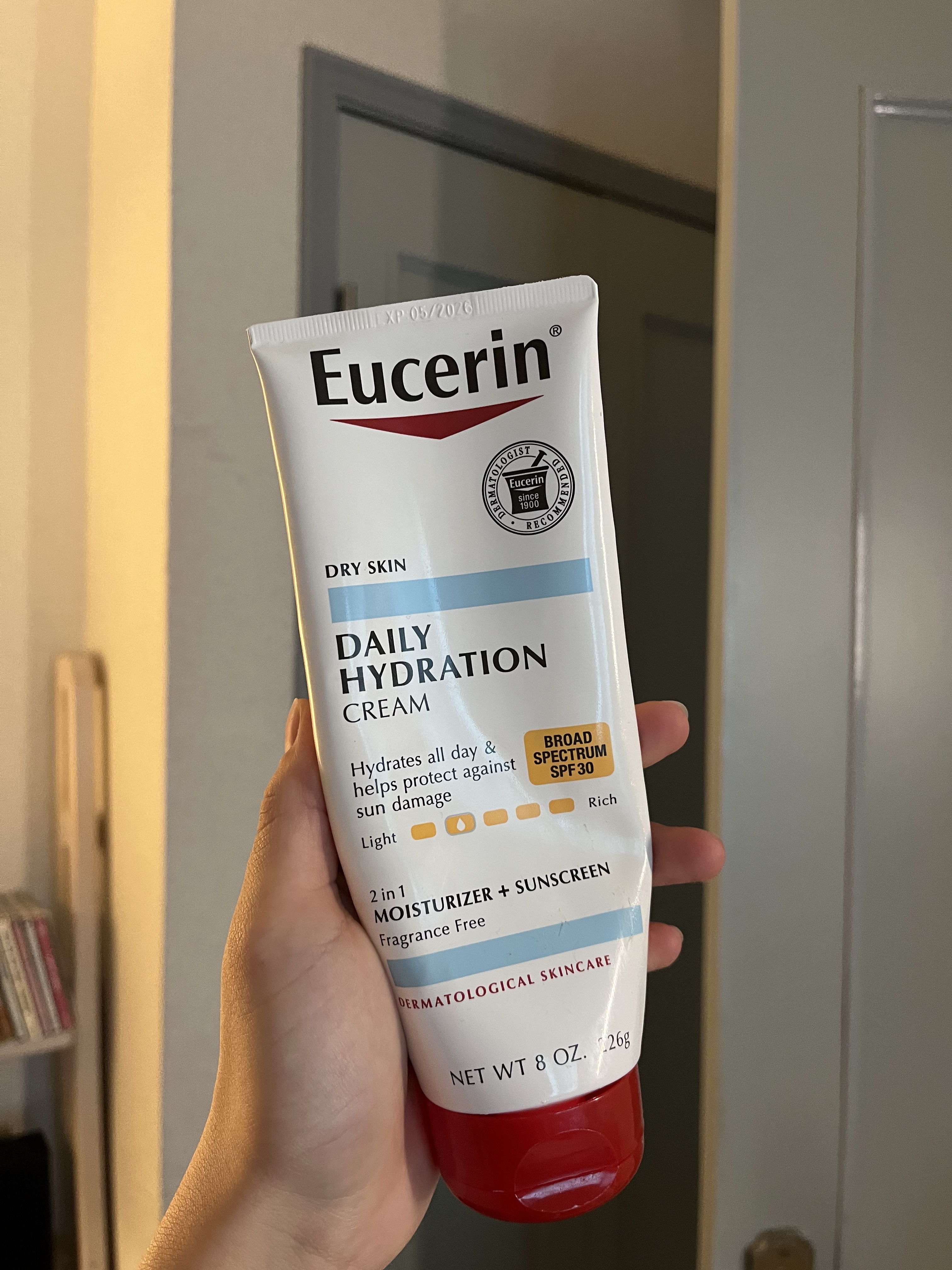 DAILY HYDRATION LOTION/Eucerin/ボディローションを使ったクチコミ（1枚目）