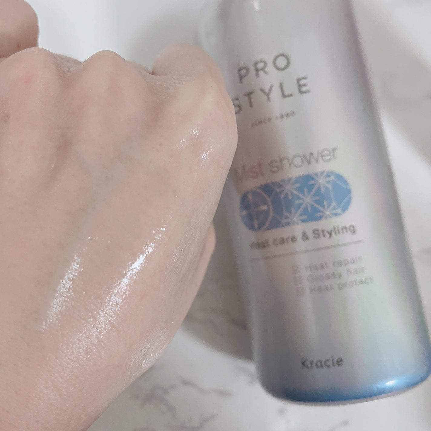 ヒートケア&スタイリング ミストシャワー/プロスタイル/プレスタイリング・寝ぐせ直しを使ったクチコミ(3枚目)