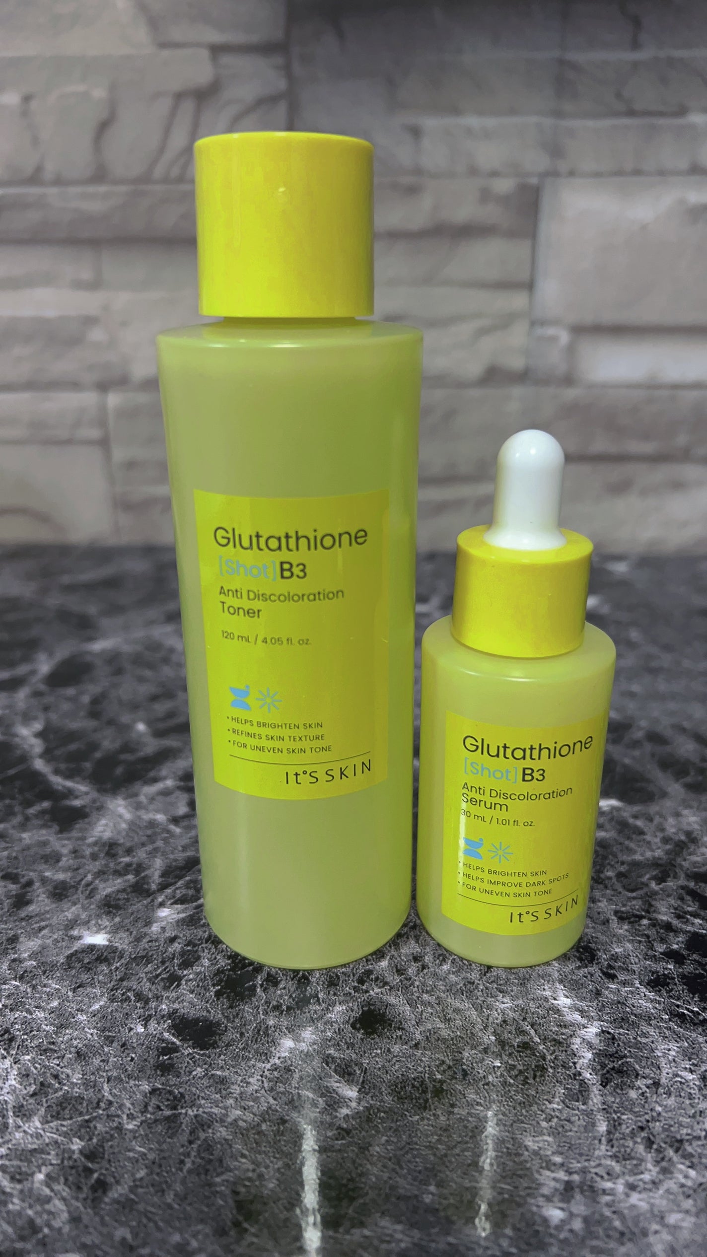 グルタチオンショットB3クリアトーントナー/It's skin/化粧水を使ったクチコミ(2枚目)
