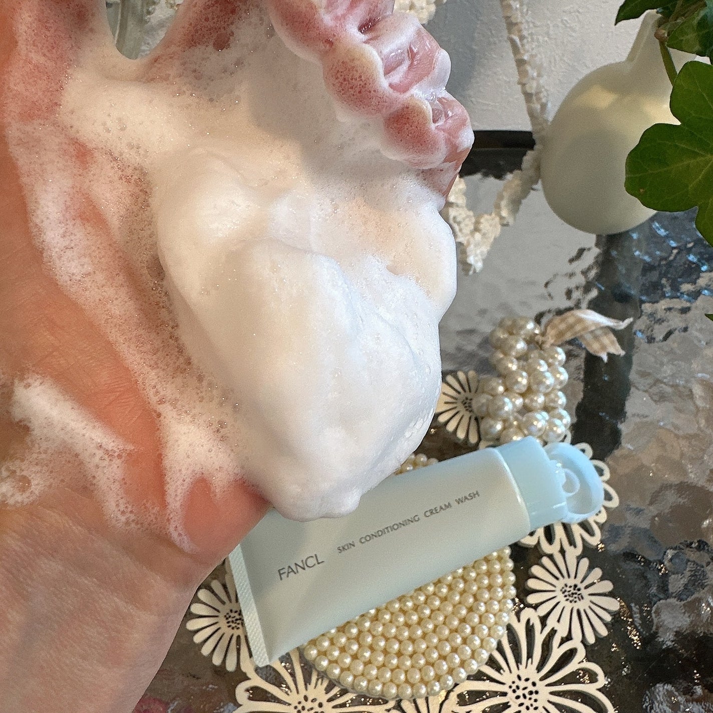 スキンコンディショニング洗顔/ファンケル/洗顔フォームを使ったクチコミ(4枚目)