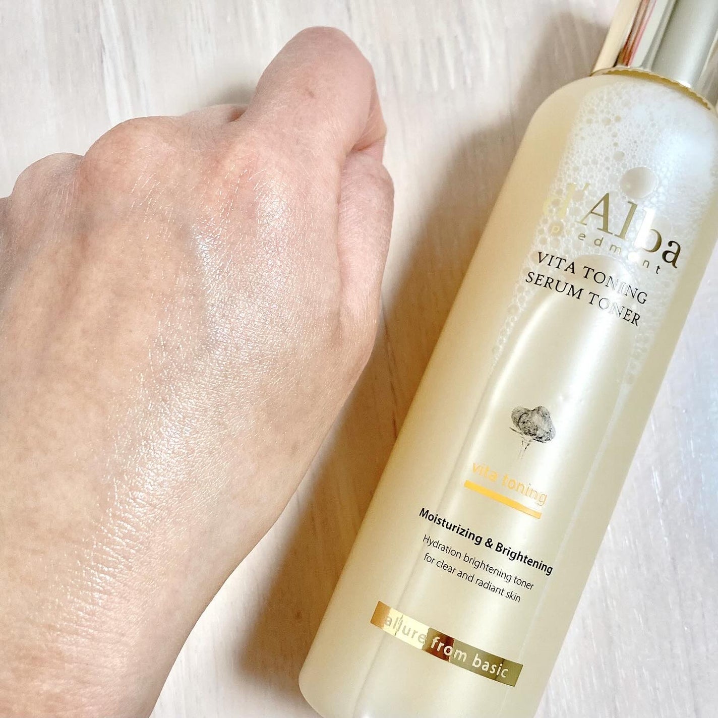 ビタトーニングセラムトナー/ダルバ/化粧水を使ったクチコミ(3枚目)