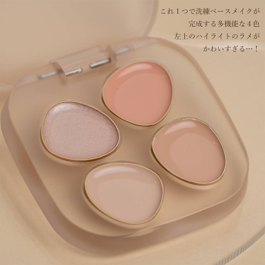 トーン ペタル フロート フローレス タッチ/to/one/パレットコンシーラーを使ったクチコミ(3枚目)