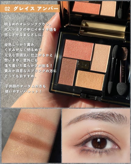 エクシア アイカラー ヴォロンテ/ALBION/アイシャドウパレットを使ったクチコミ(4枚目)