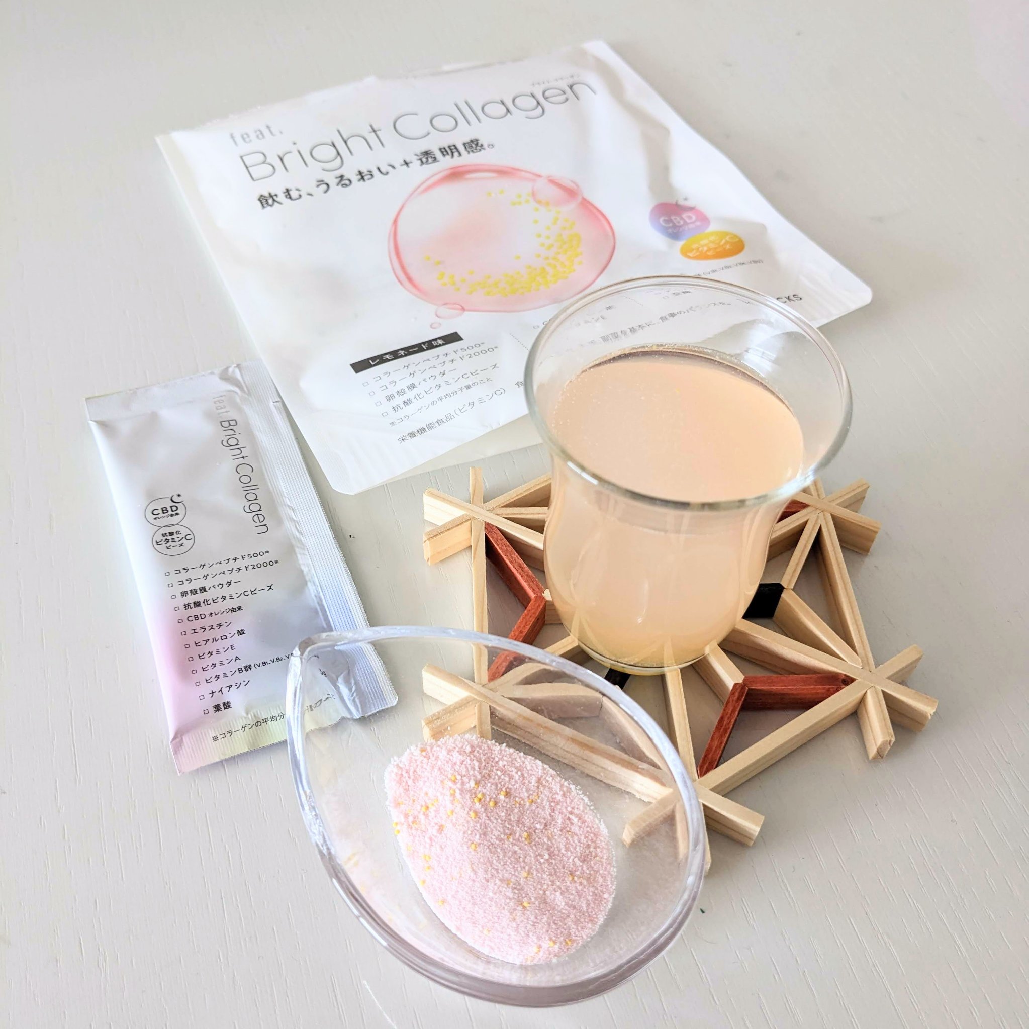ブライト コラーゲン/Feat./美容サプリメントを使ったクチコミ（1枚目）