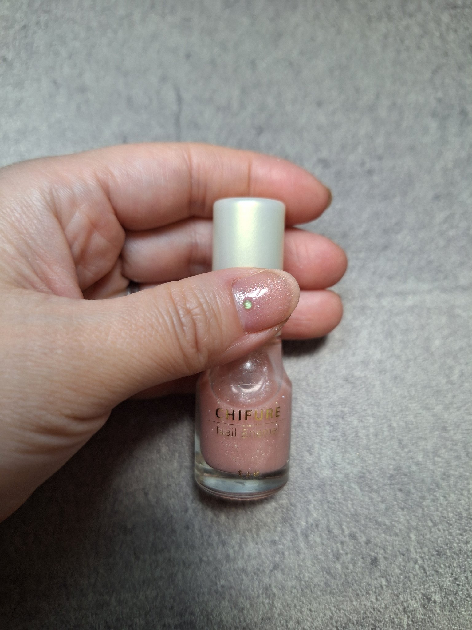 ネイル エナメル/ちふれ/マニキュアを使ったクチコミ（1枚目）