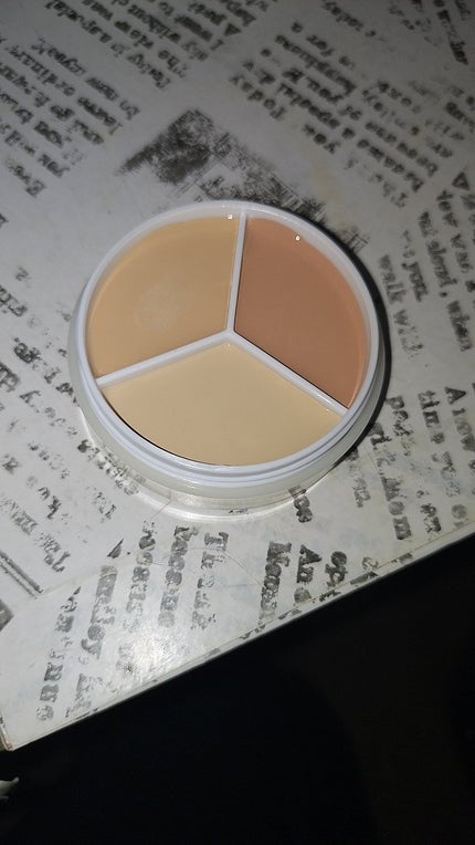 3色コンシーラーパレット/sweet mint/パレットコンシーラーを使ったクチコミ(2枚目)