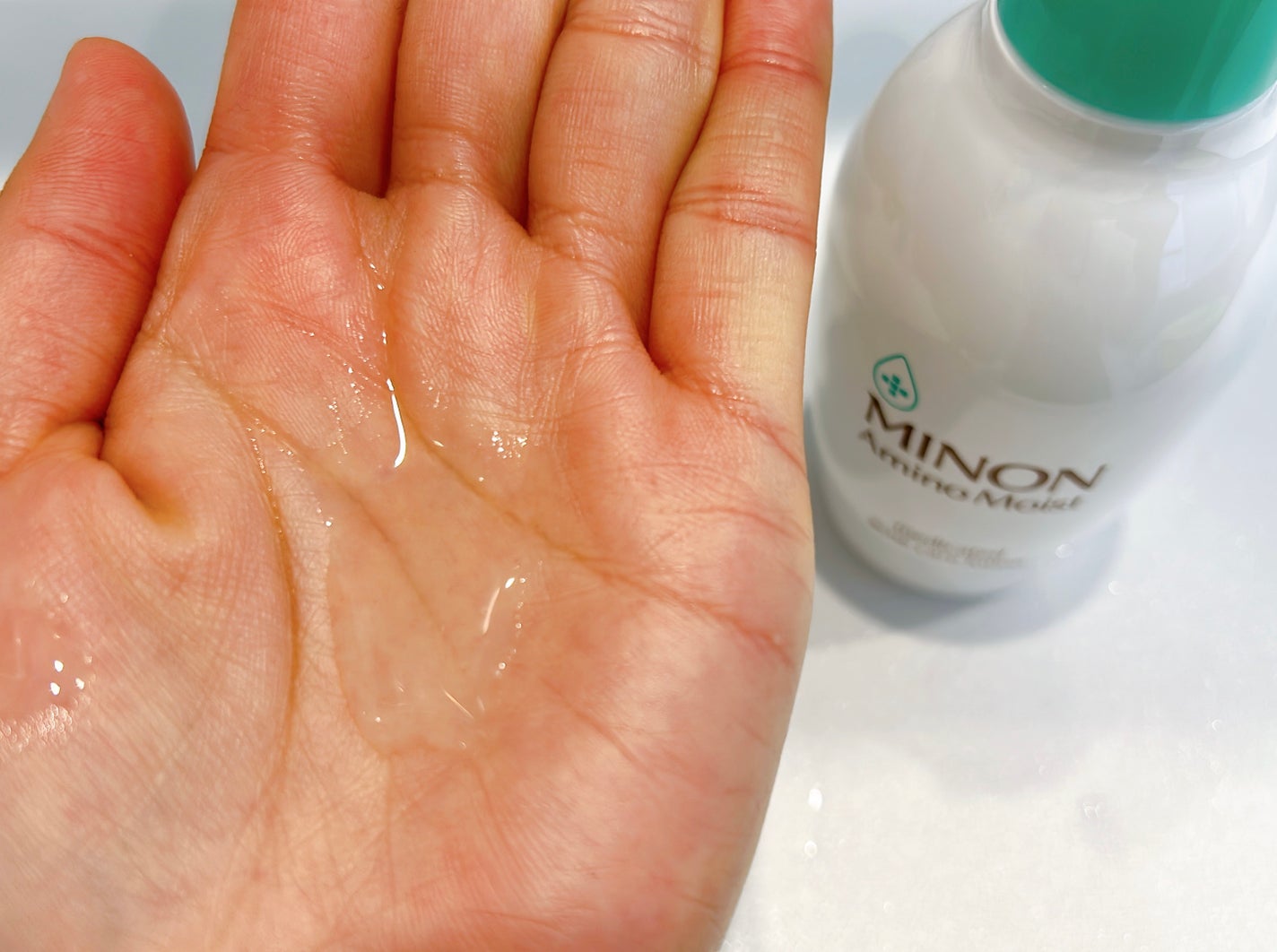 ミノン アミノモイスト 薬用アクネケア ローション/ミノン/化粧水を使ったクチコミ(4枚目)