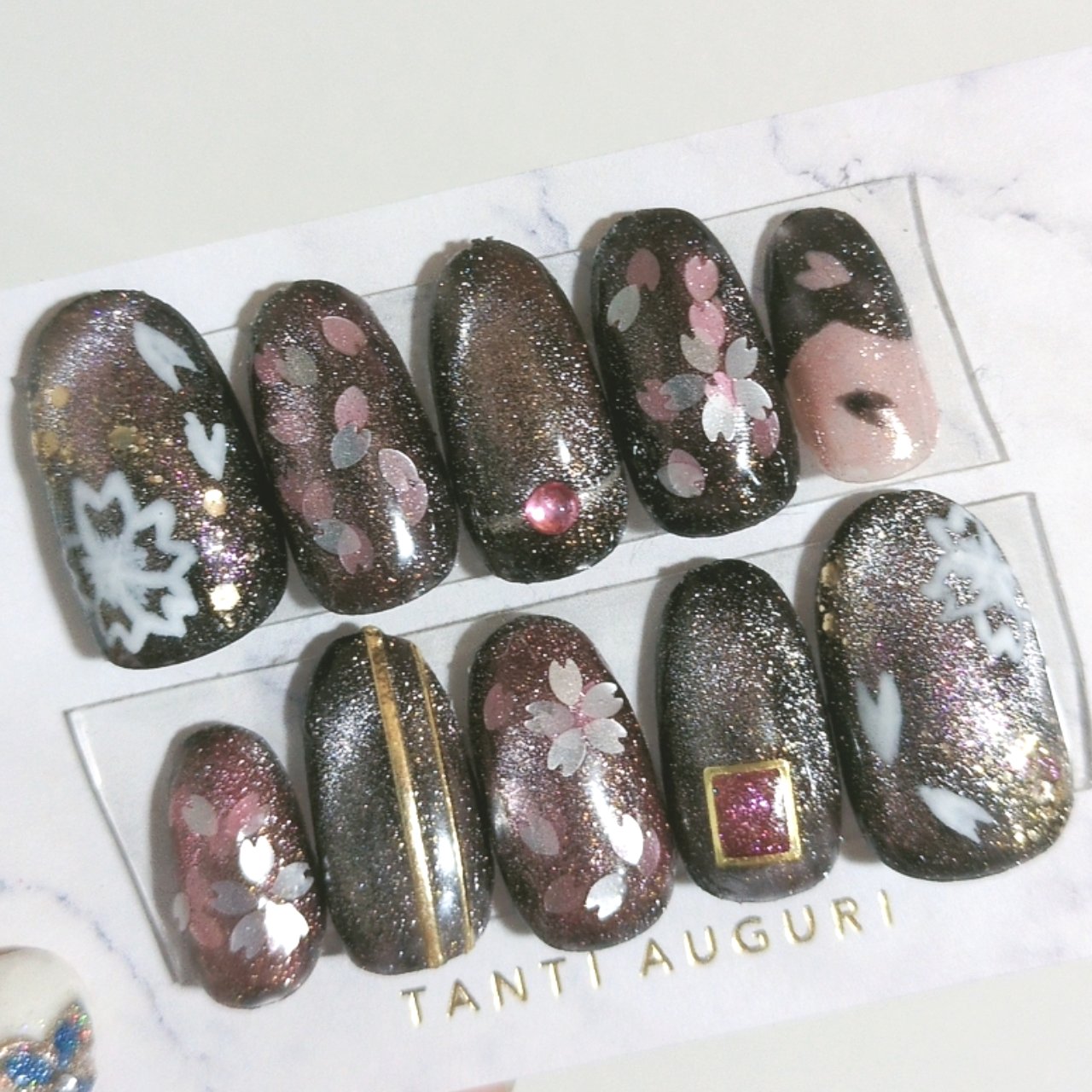 ジェルネイル（ライト対応）/セリア/ジェルネイルを使ったクチコミ（2枚目）