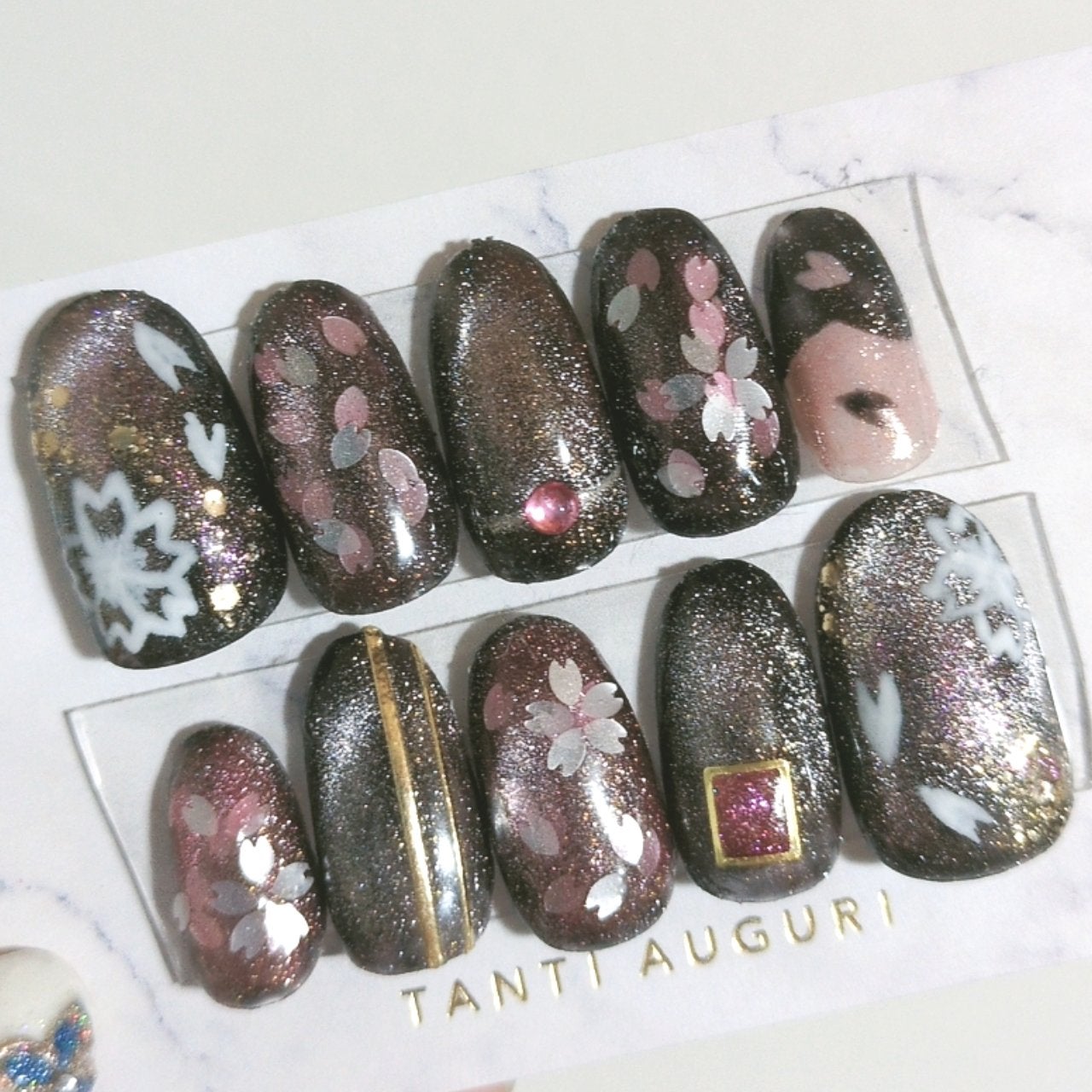 ジェルネイル(ライト対応)/セリア/ジェルネイルを使ったクチコミ(2枚目)