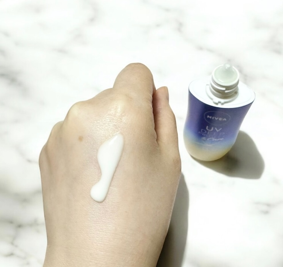 ニベアUV ディープ プロテクト＆ケア ジェル/ニベア/日焼け止めジェルを使ったクチコミ（2枚目）