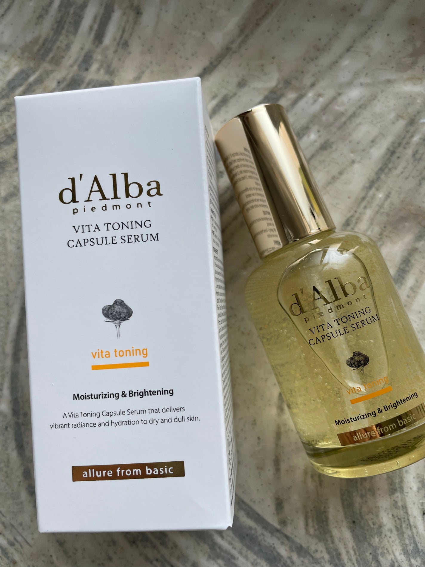 ビタトーニングカプセルセラム/ダルバ/美容液を使ったクチコミ(1枚目)