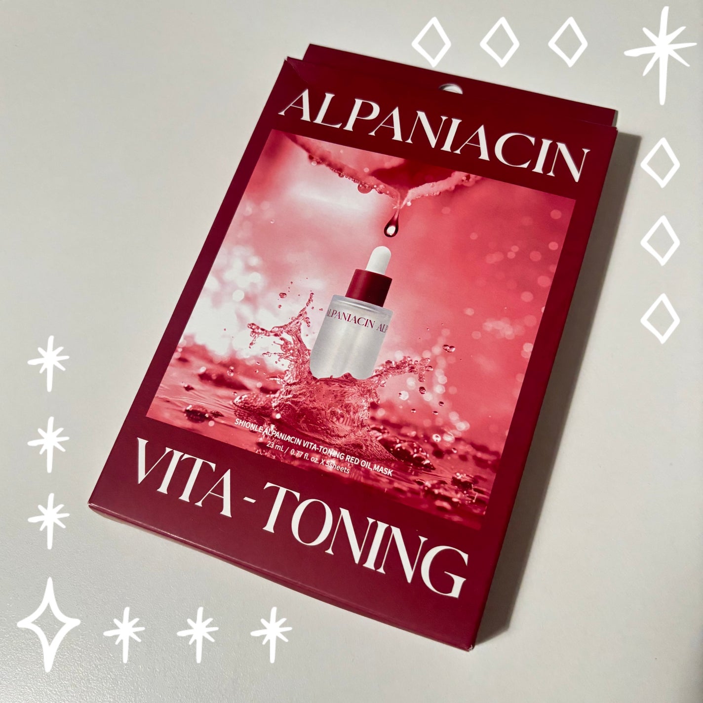 アルファNビタトーニングレッドオイルマスク/ShionLe/シートマスク・パックを使ったクチコミ(1枚目)