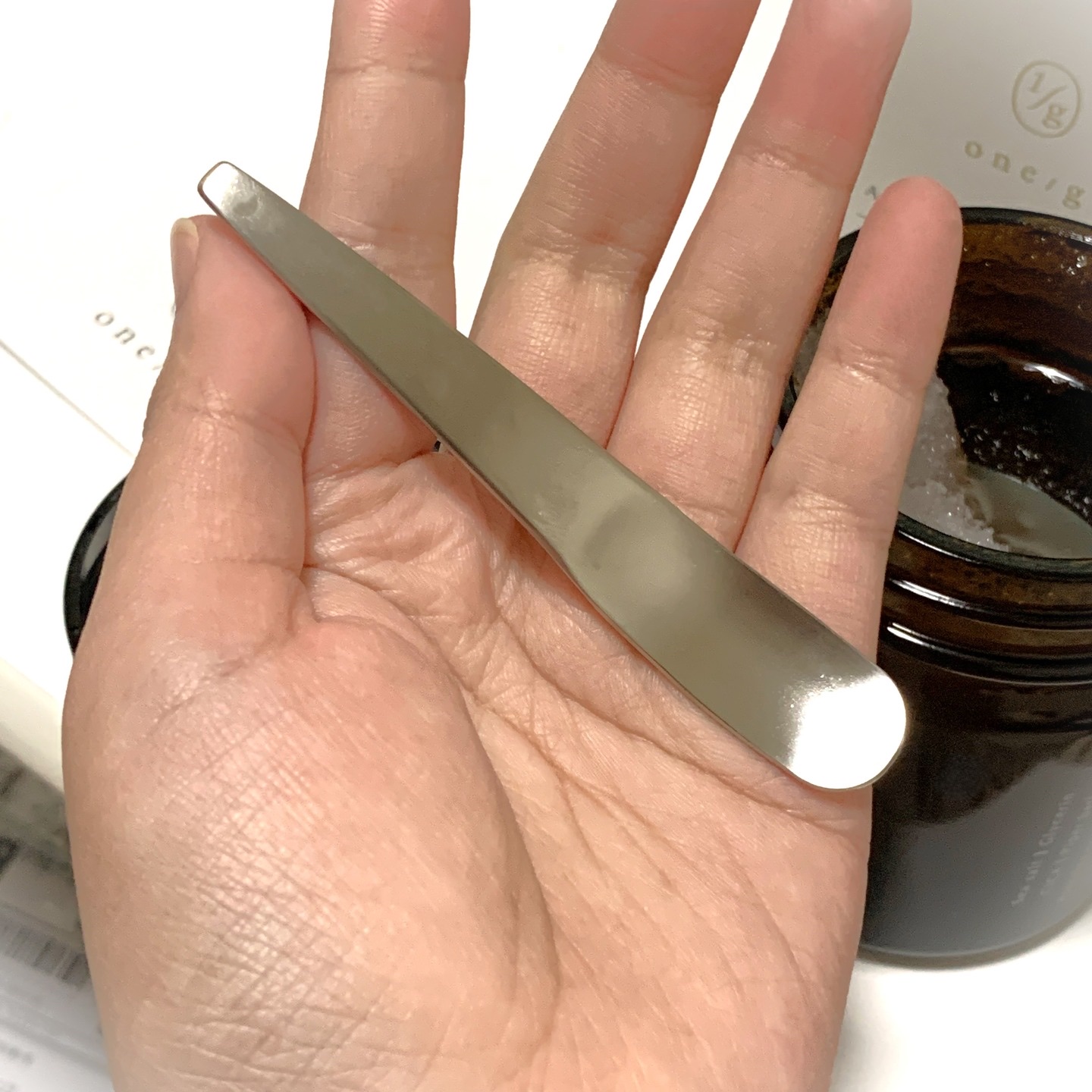 アロマソルトスクラブ/ワンオーバージー/ボディスクラブを使ったクチコミ（3枚目）