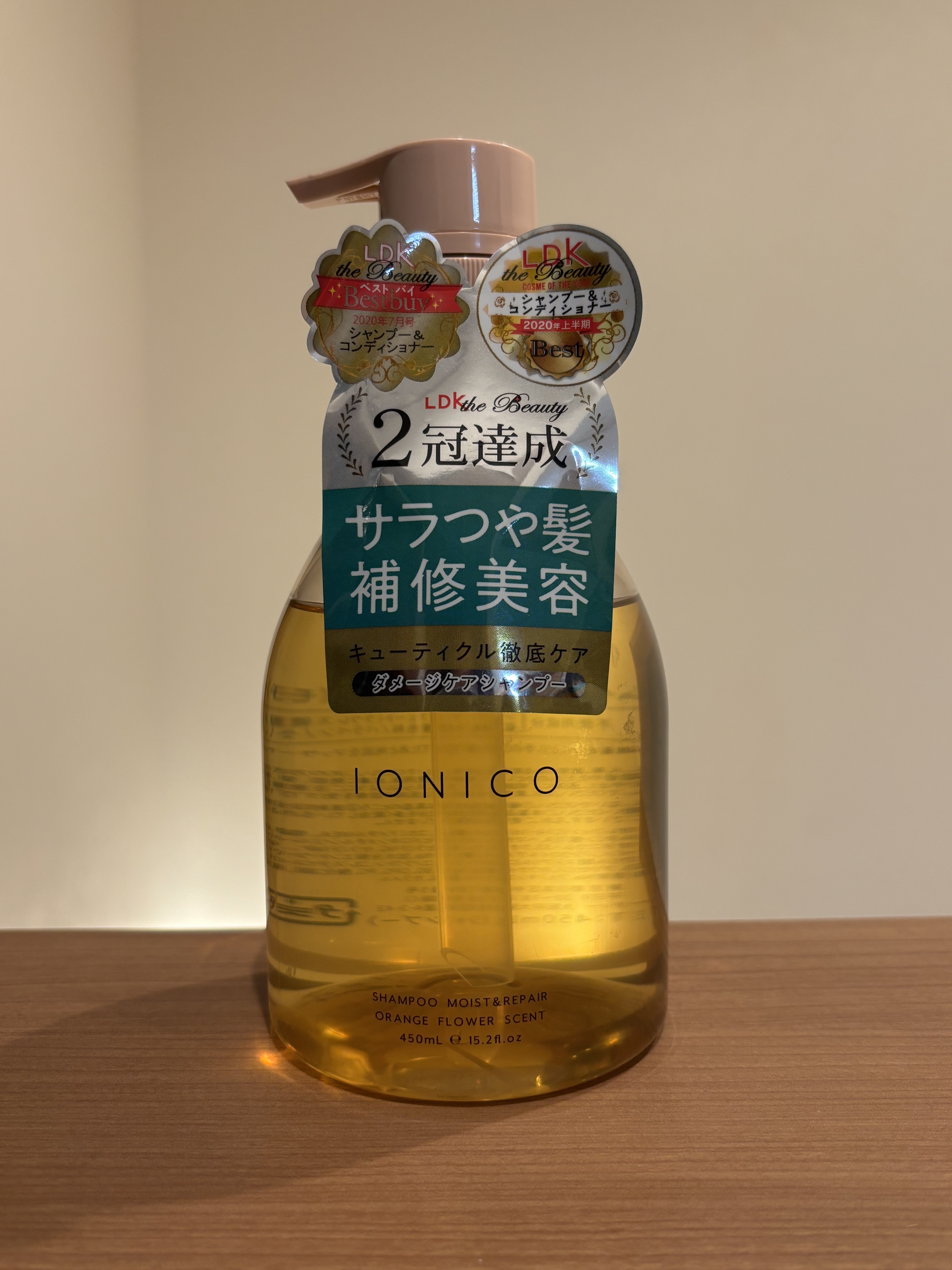 プレミアムイオン ダメージケアシャンプー (モイスト＆リペア) /IONICO/市販シャンプーを使ったクチコミ（1枚目）