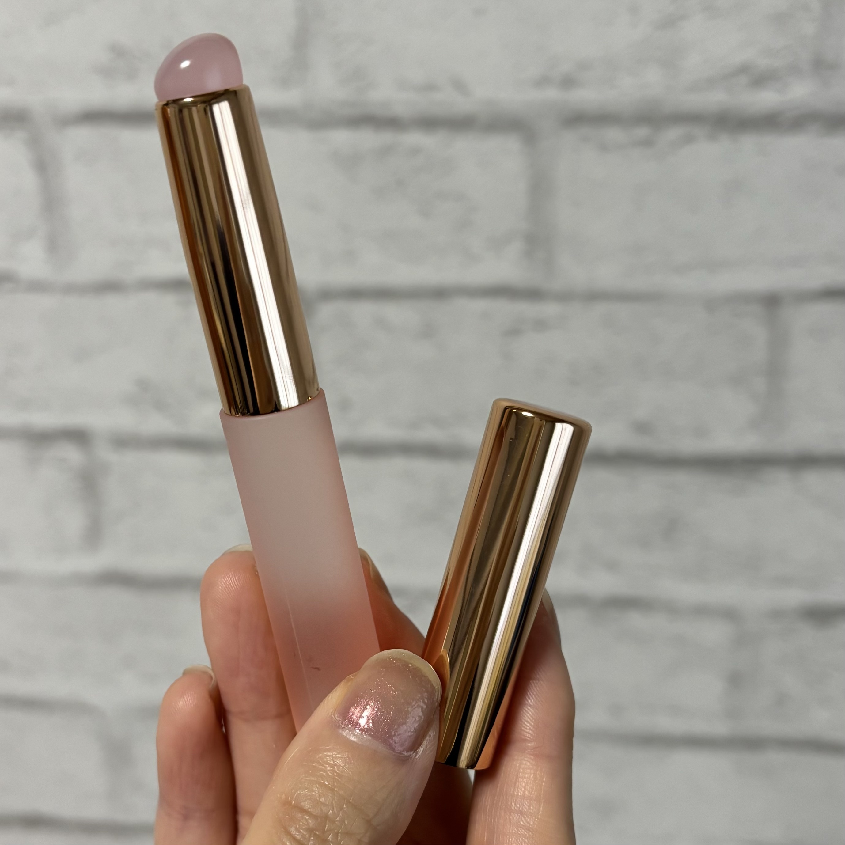 シリコンチップメイクブラシ Sサイズ/SHOBIDO/メイクブラシを使ったクチコミ（3枚目）