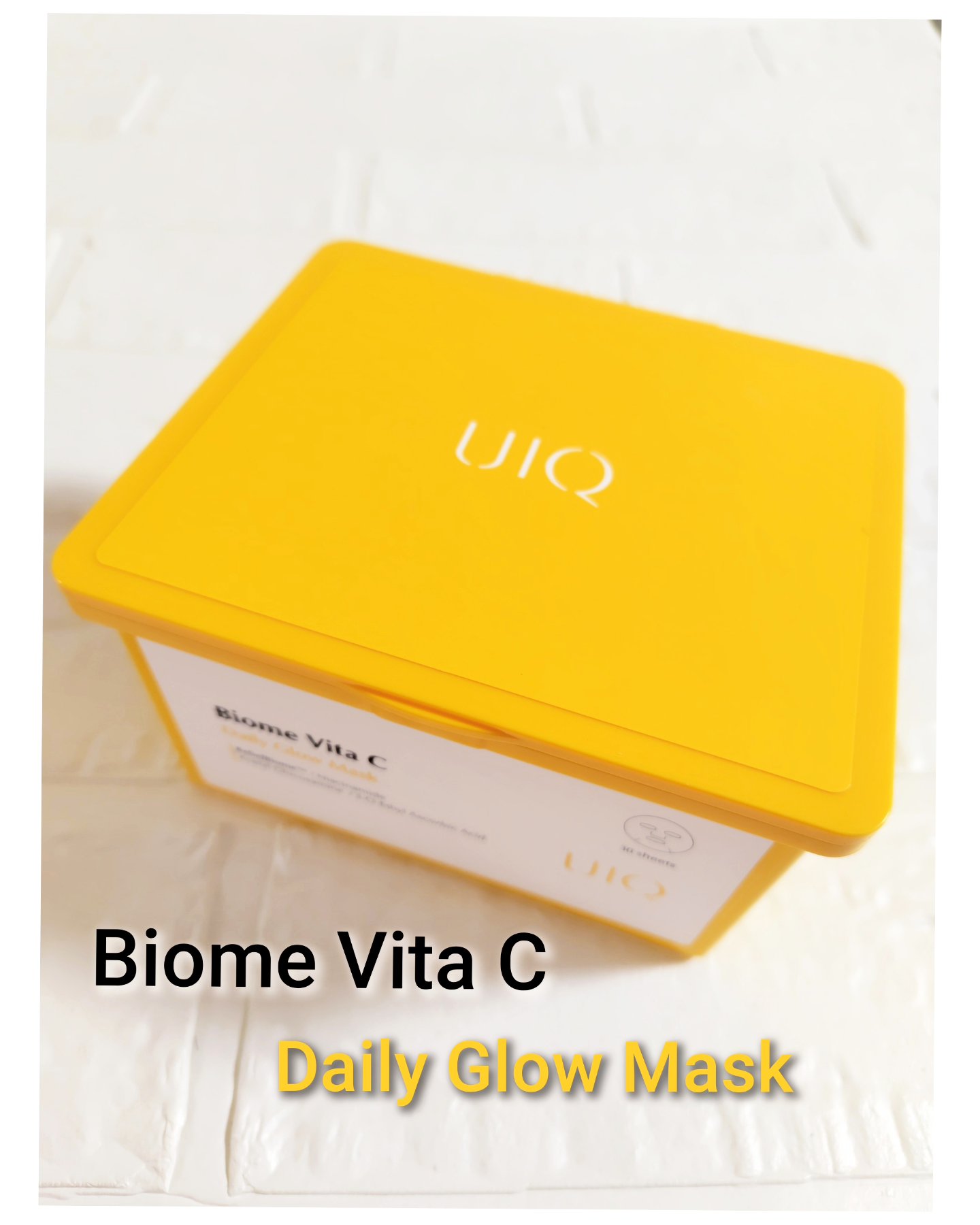 バイオームビタC黒クマアイパッチ/UIQ/シートマスク・パックを使ったクチコミ（2枚目）