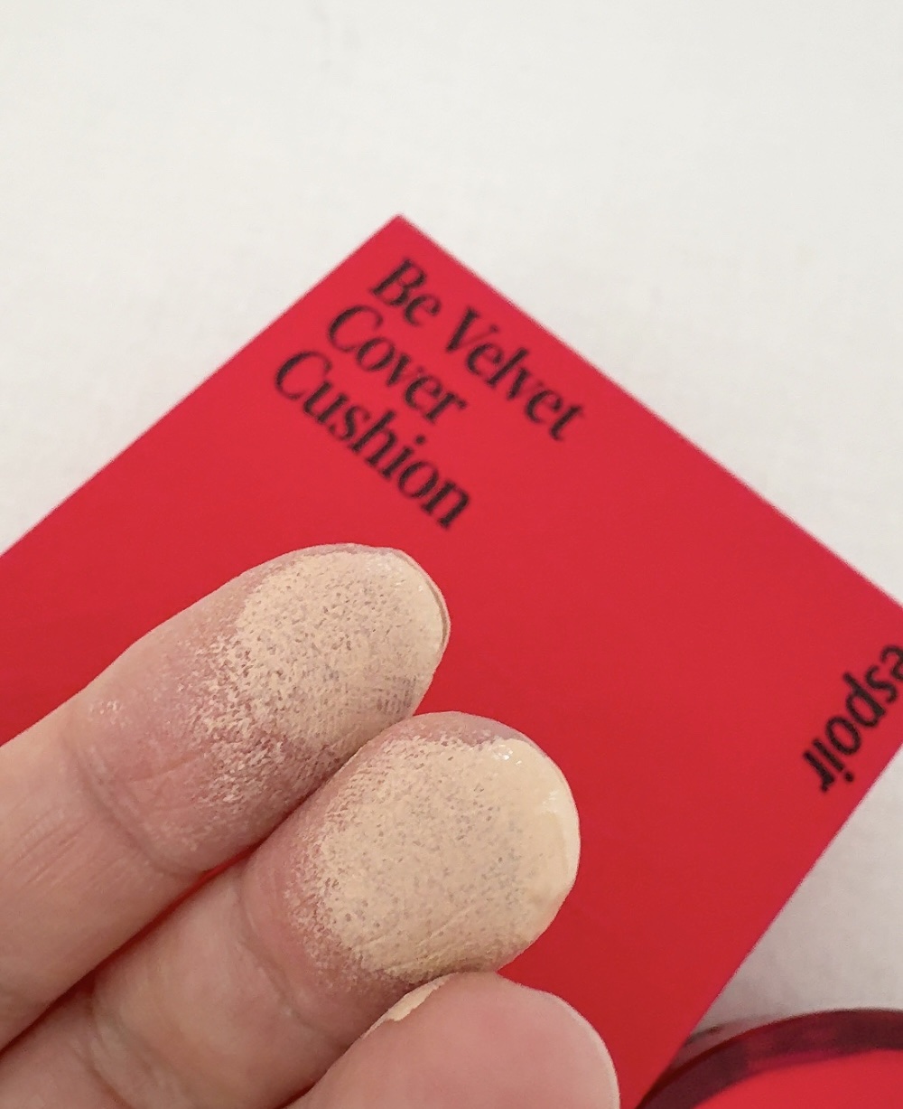 ビーベルベットカバークッション/espoir/クッションファンデーションを使ったクチコミ（2枚目）