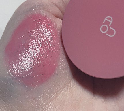 GLOWY TINT BALM/AOU/リップグロスを使ったクチコミ(3枚目)