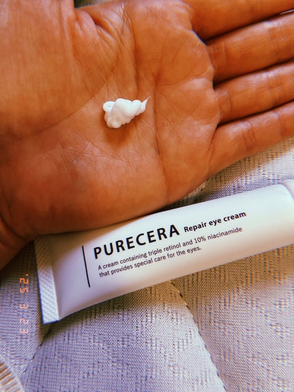 リペアアイクリーム/PURECERA(ピュアセラ)/アイケア・アイクリームを使ったクチコミ(4枚目)
