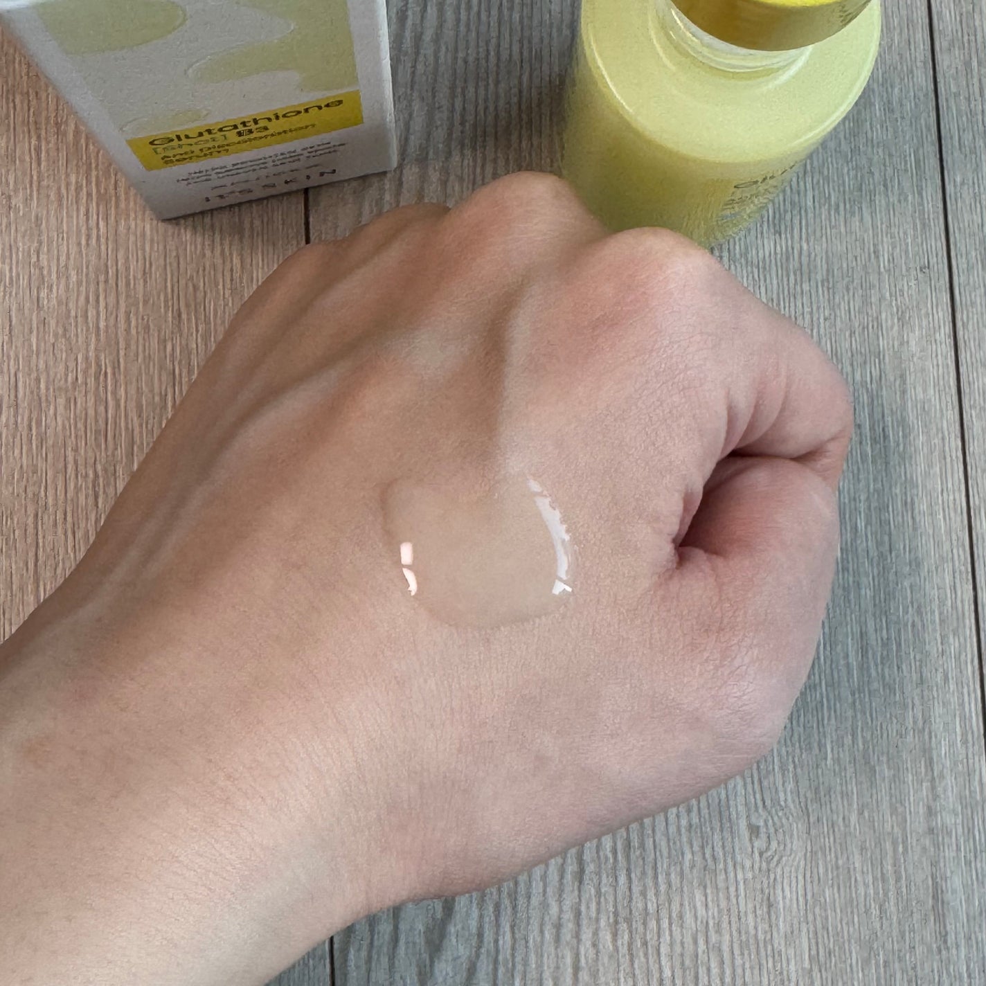 グルタチオンショットB3シミ跡セラム/It's skin/美容液を使ったクチコミ(2枚目)