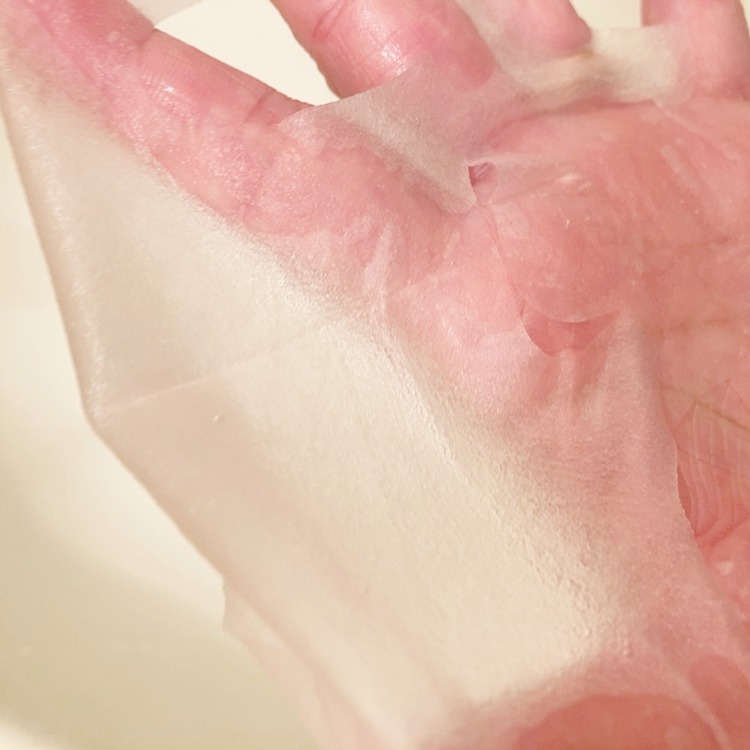 肌美精 カラーエッセンスマスク ピンク/肌美精/シートマスク・パックを使ったクチコミ（3枚目）