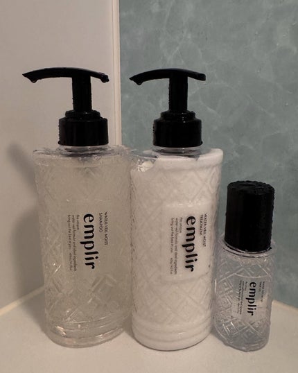 ウォーターベール モイストシャンプー/トリートメント/emplir/市販シャンプーを使ったクチコミ(1枚目)