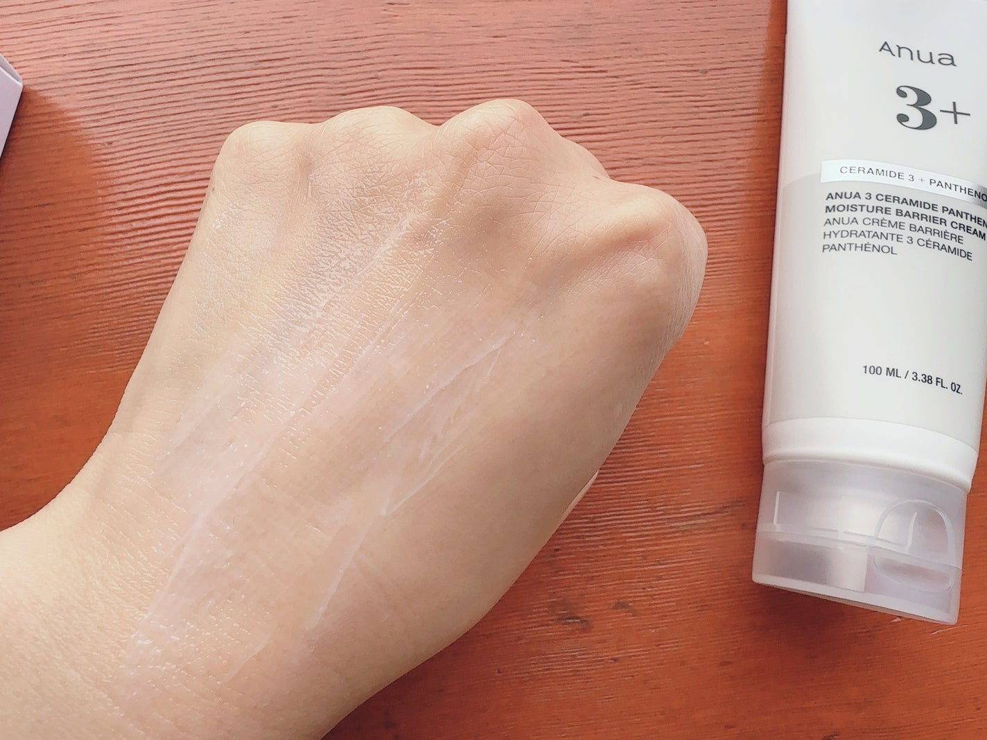 3セラミドパンテノールモイスチャーバリアクリーム/Anua/フェイスクリームを使ったクチコミ(4枚目)