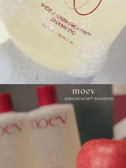 モエブ アヌカチン シャンプー/トリートメント/moev/市販シャンプーを使ったクチコミ(2枚目)