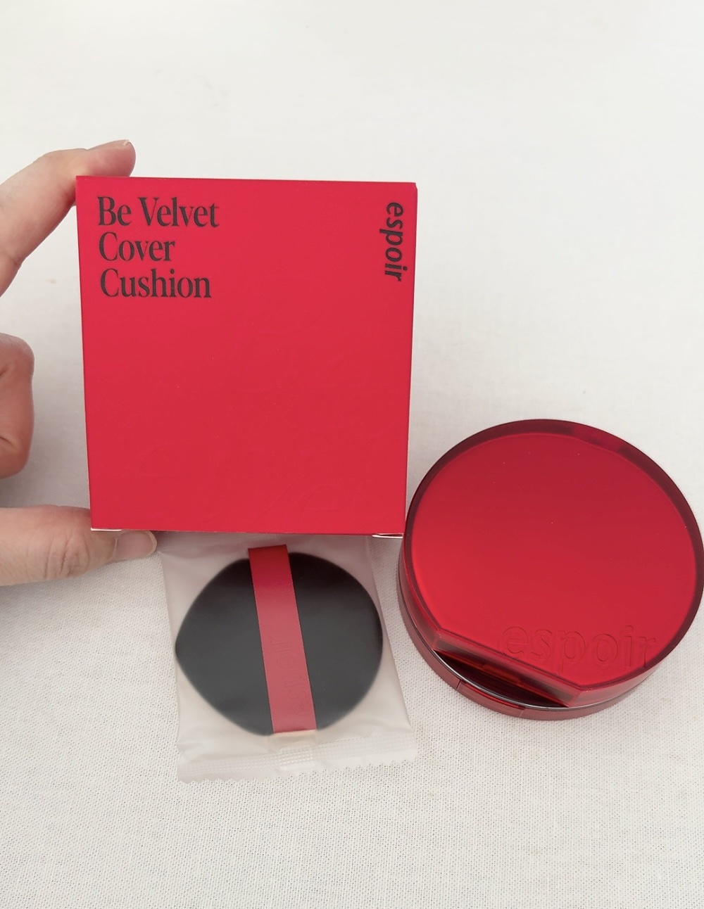ビーベルベットカバークッション/espoir/クッションファンデーションを使ったクチコミ（1枚目）