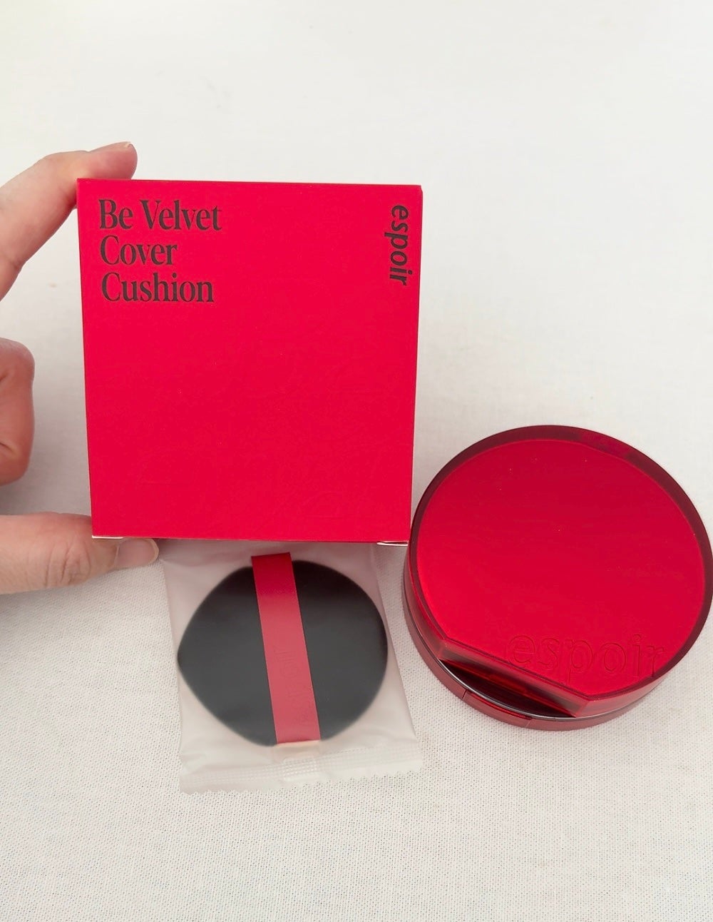 ビーベルベットカバークッション/espoir/クッションファンデーションを使ったクチコミ(1枚目)