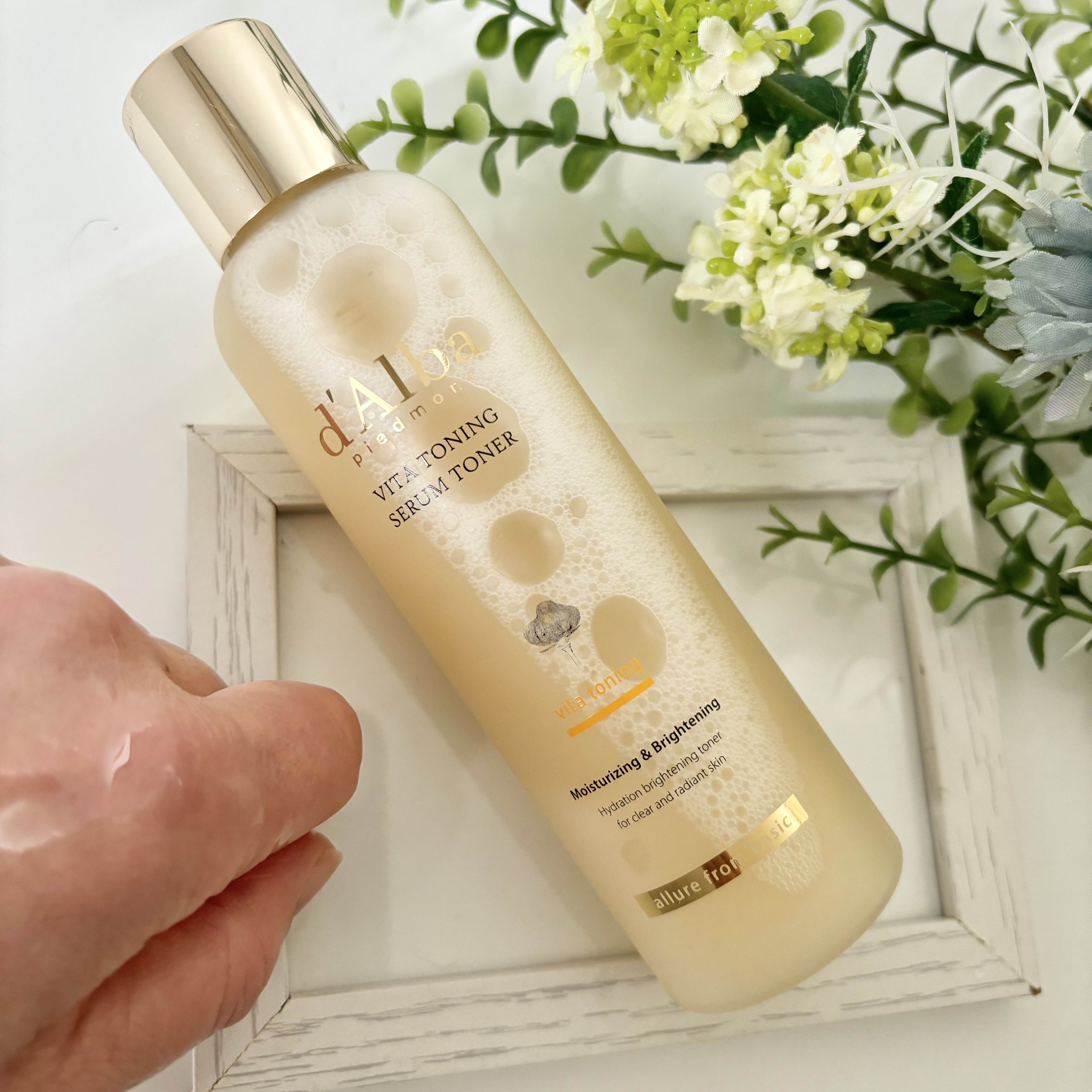 ビタトーニングセラムトナー/ダルバ/化粧水を使ったクチコミ（3枚目）