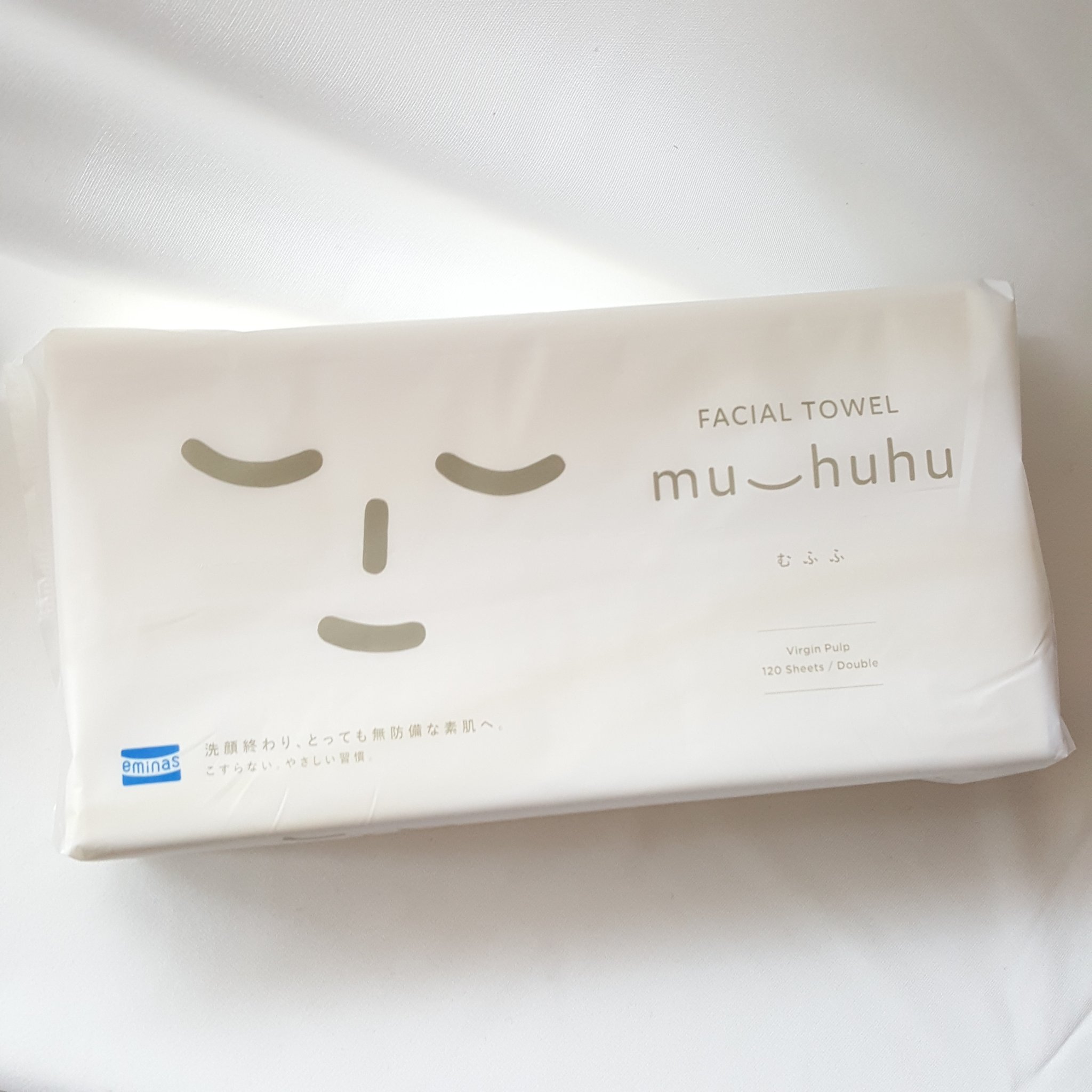 フェイシャルタオル むふふ/eminas/その他スキンケアグッズを使ったクチコミ（1枚目）
