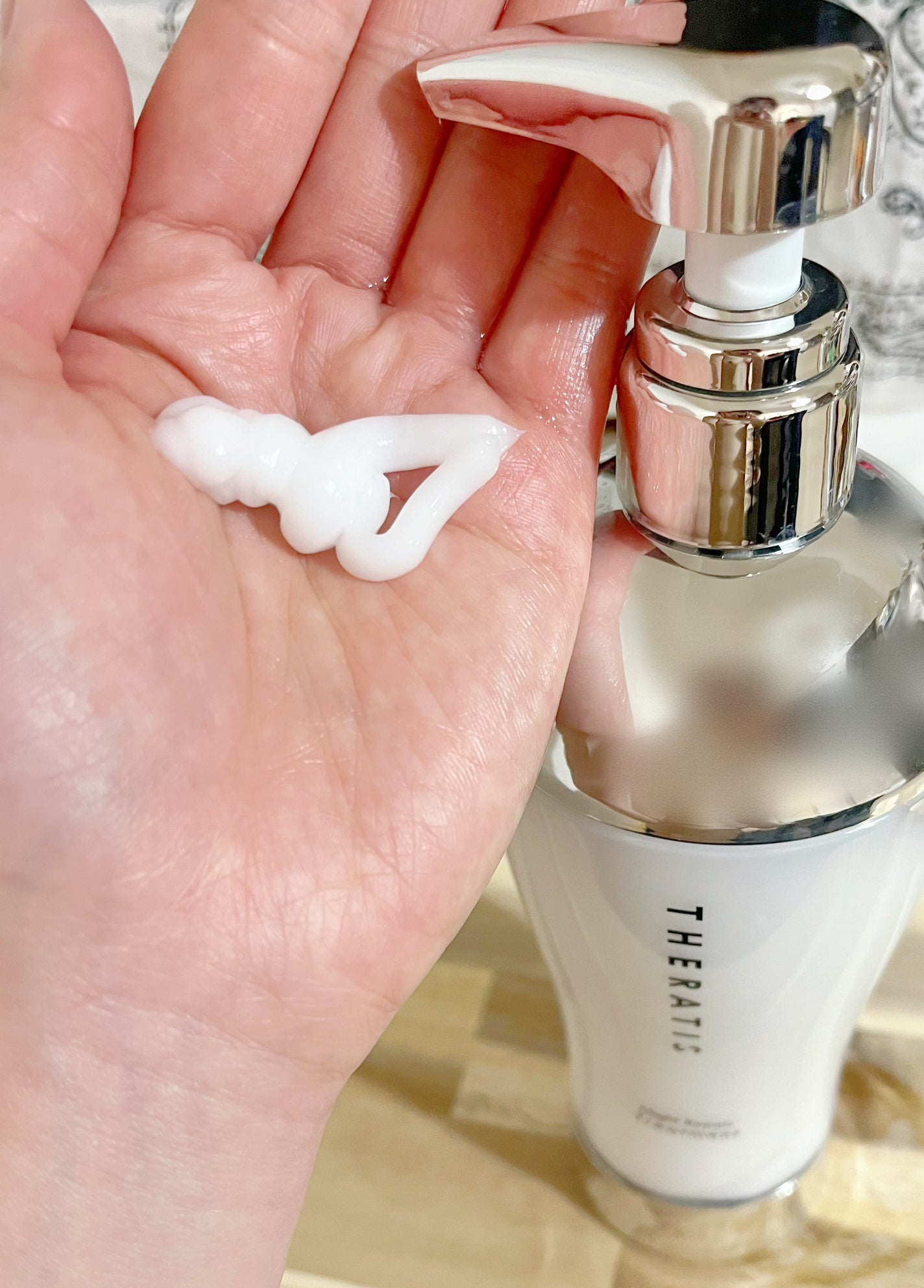 ナイトリペア シャンプー/ヘアトリートメント/THERATIS/シャンプー・コンディショナーを使ったクチコミ(3枚目)