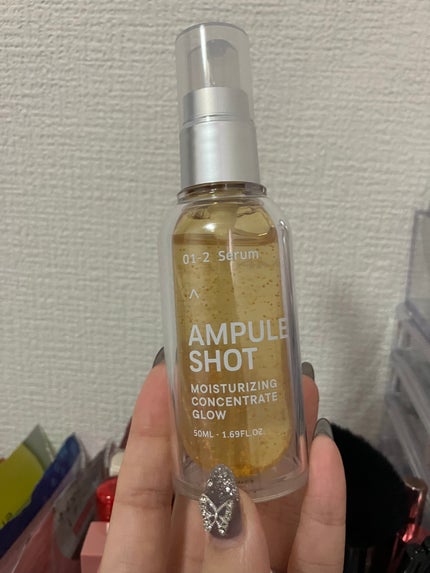 モイスチャーライジング コンセントレートグロウ セラム/AMPULE SHOT/美容液を使ったクチコミ(1枚目)