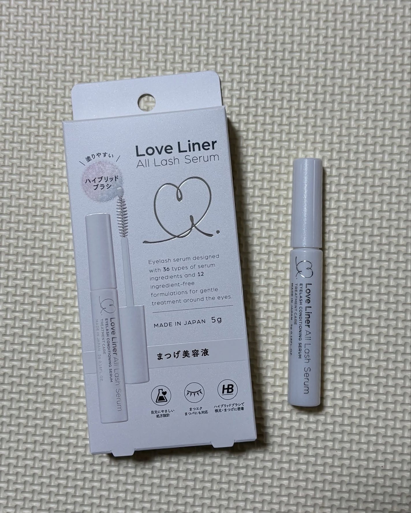 ラブ・ライナー オールラッシュ セラムR<まつげ美容液>/ラブ・ライナー/まつげ美容液を使ったクチコミ(1枚目)