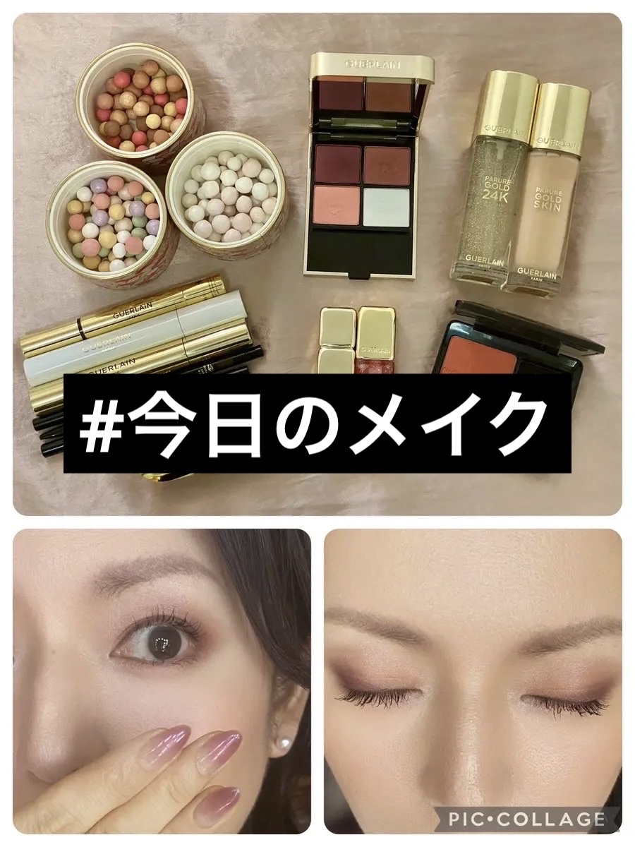 ローズ オ ジュ 02 Chic Pink/GUERLAIN/パウダーチークを使ったクチコミ（1枚目）