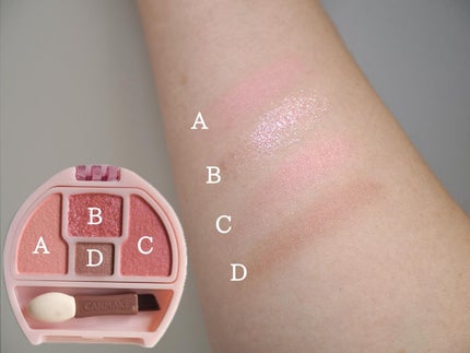 プランぷくコーデアイズ/キャンメイク/パウダーアイシャドウを使ったクチコミ(1枚目)