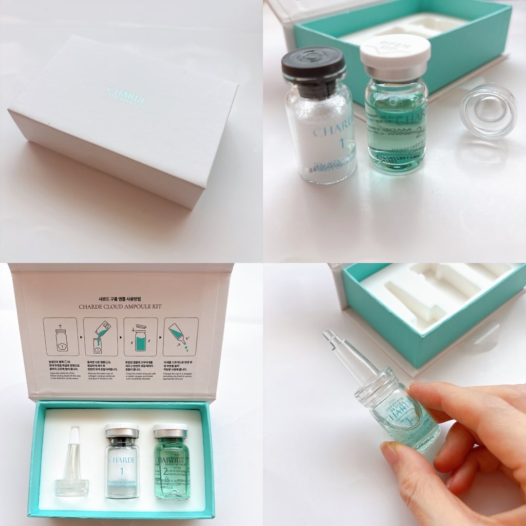 クラウドアンプル 1week キット/CHARDE/美容液を使ったクチコミ（2枚目）