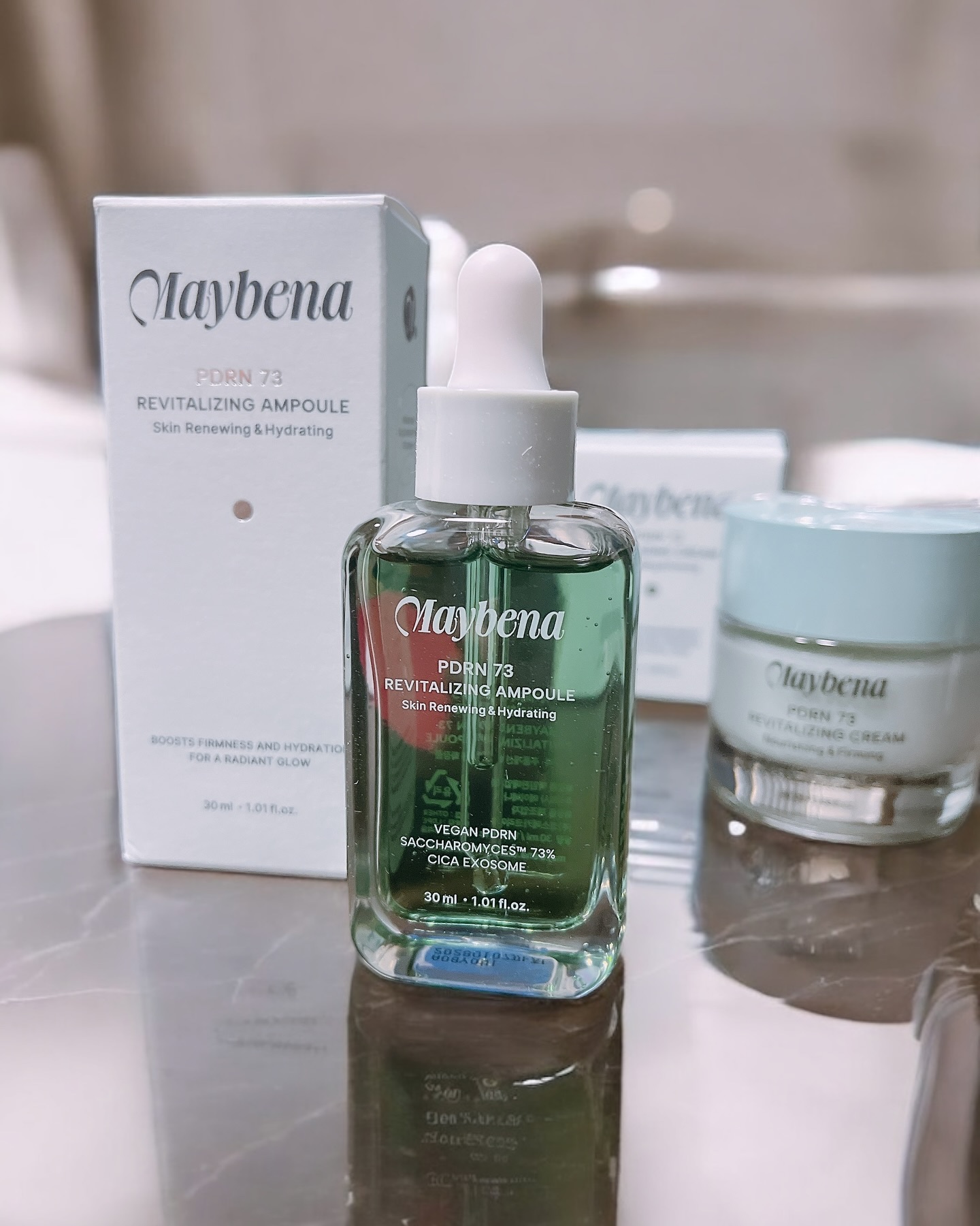 PDRN 73 リバイタライジング アンプル/MAYBENA/美容液を使ったクチコミ（2枚目）