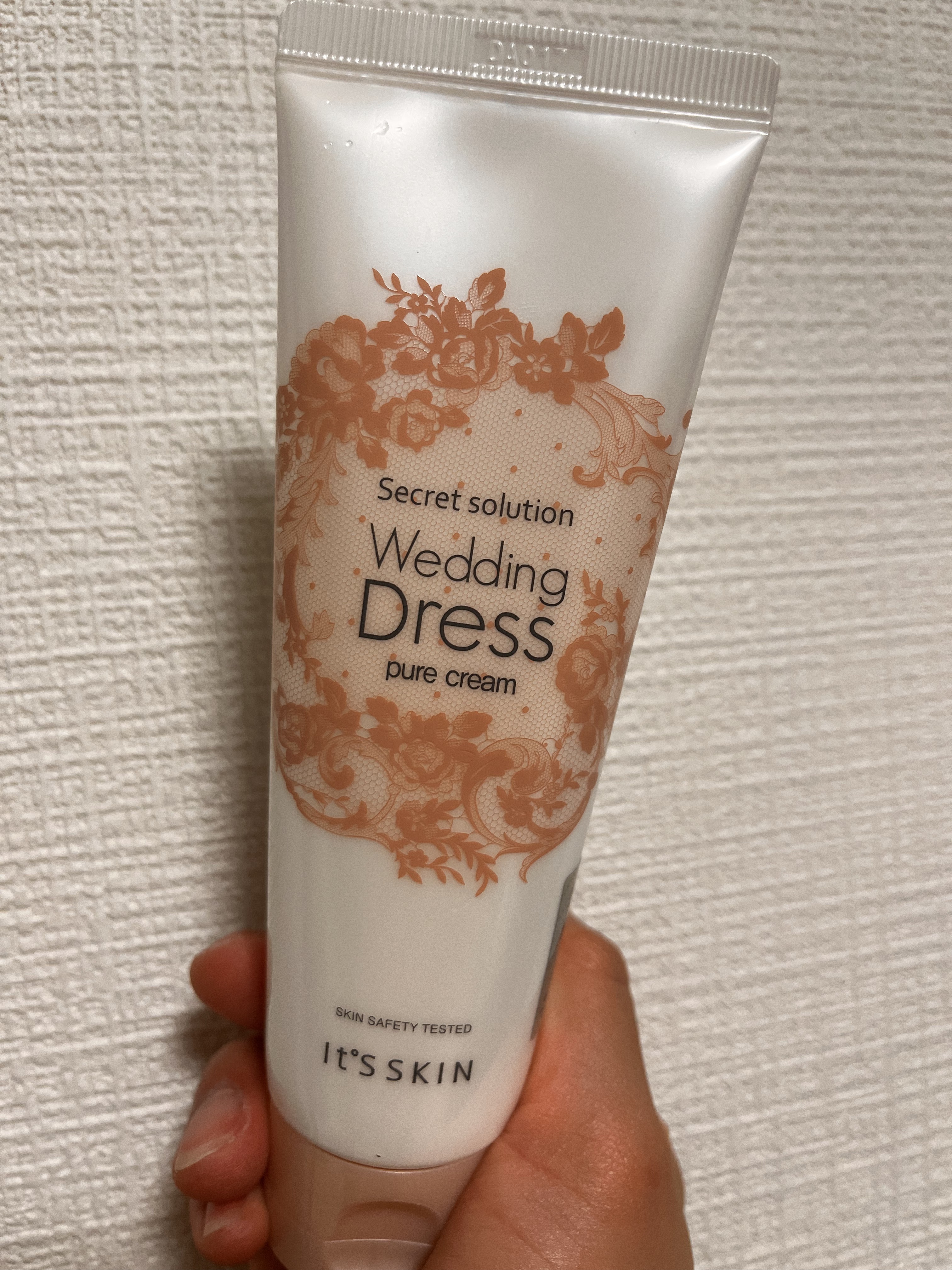 シークレットソルーションウェディングドレスピュアクリーム/It's skin/フェイスクリームを使ったクチコミ（1枚目）