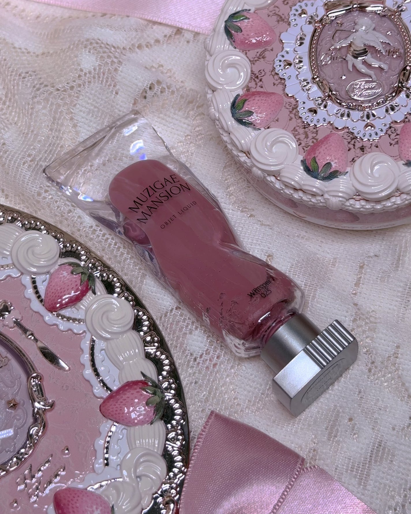 オブジェリキッド/MUZIGAE MANSION/口紅を使ったクチコミ(5枚目)