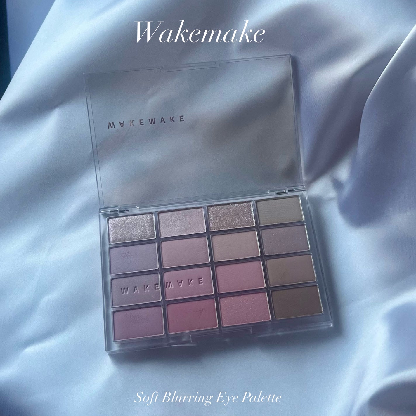 ソフトブラーリングアイパレット/wakemake/アイシャドウパレットを使ったクチコミ(1枚目)