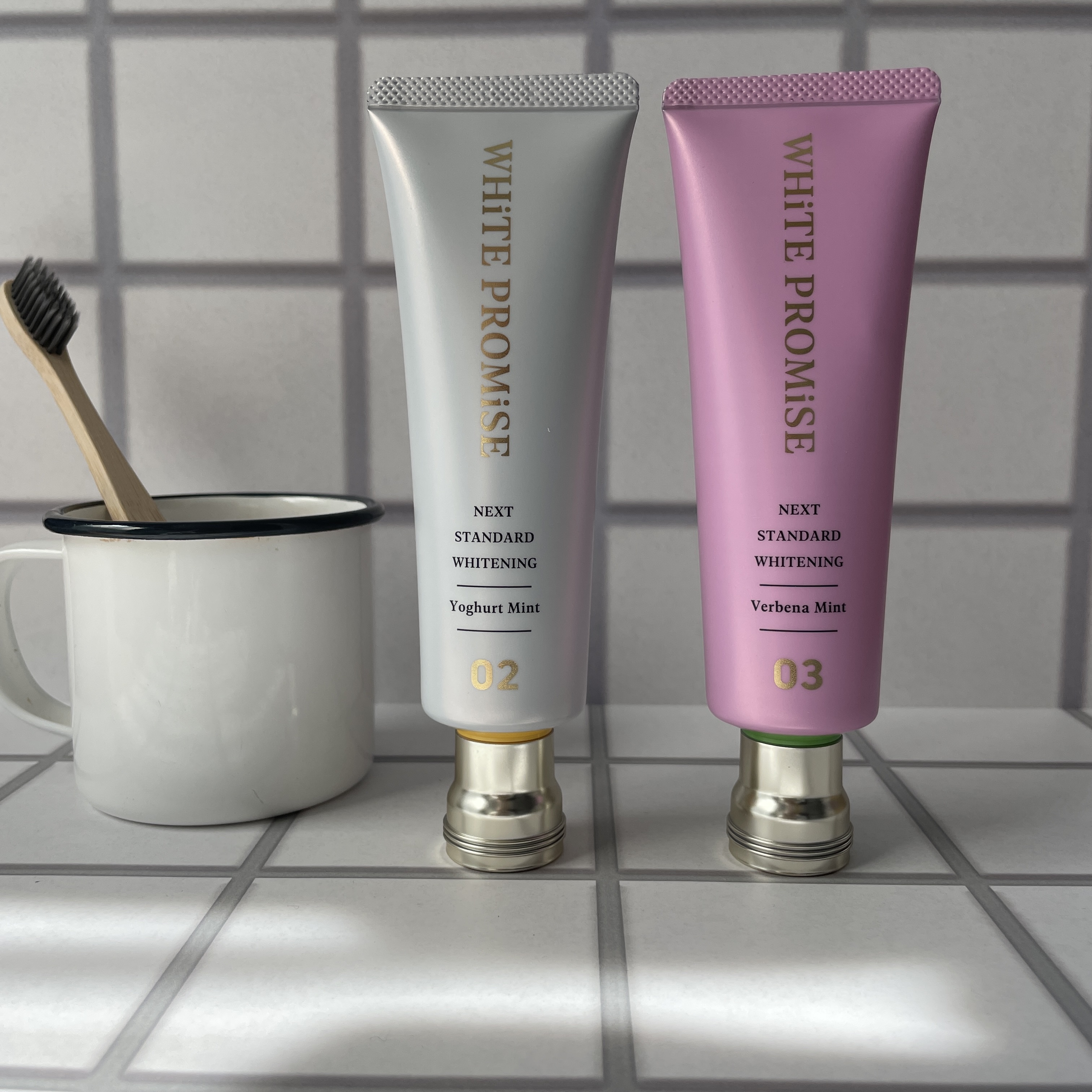 ホワイトプロミス  美白*＋口臭ケア/WHiTE PROMiSE/歯磨き粉を使ったクチコミ（2枚目）