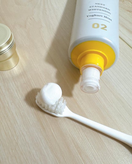 ホワイトプロミス  美白*+むし歯予防*/WHiTE PROMiSE/歯磨き粉を使ったクチコミ(5枚目)