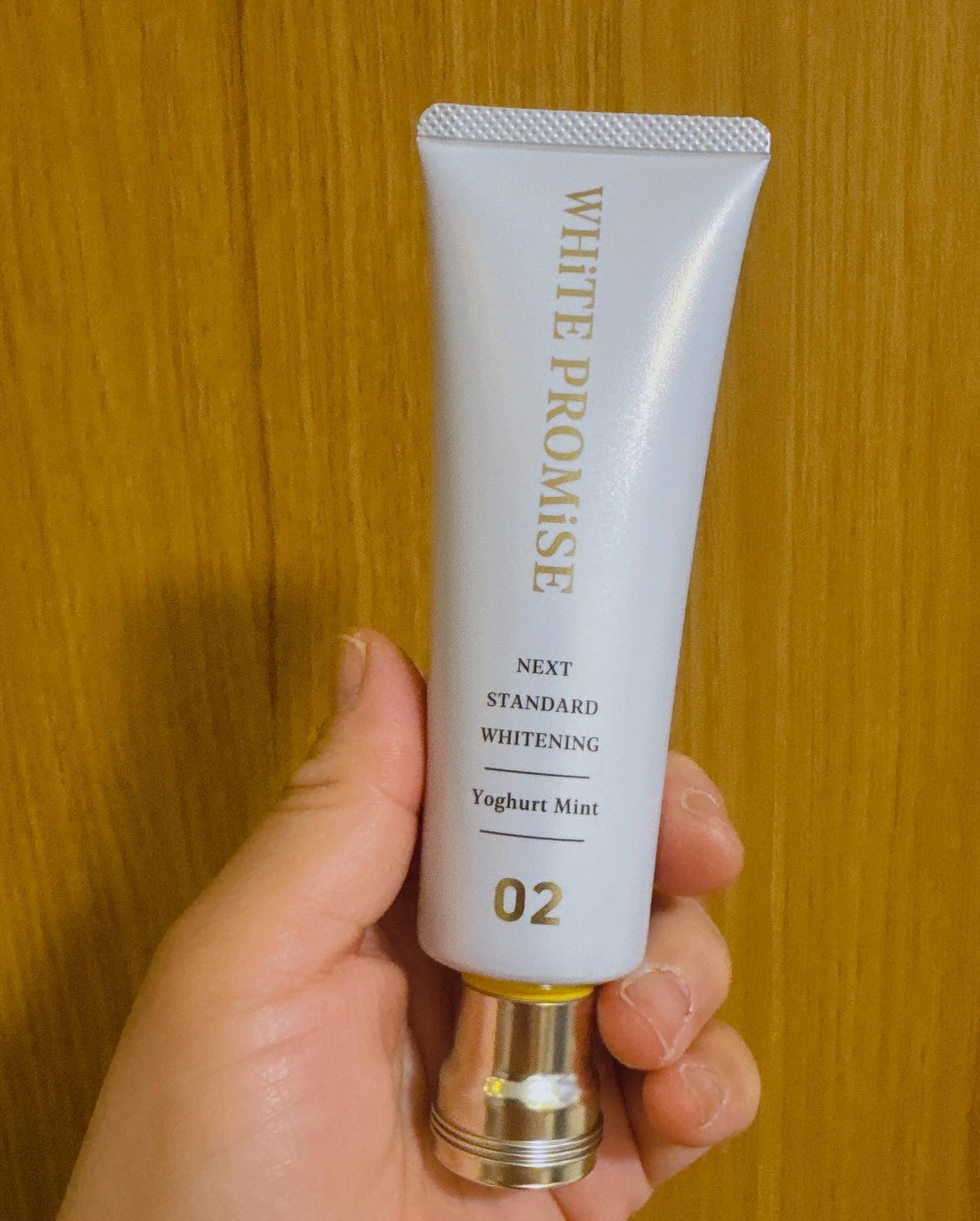 ホワイトプロミス  美白*+むし歯予防*/WHiTE PROMiSE/歯磨き粉を使ったクチコミ(3枚目)