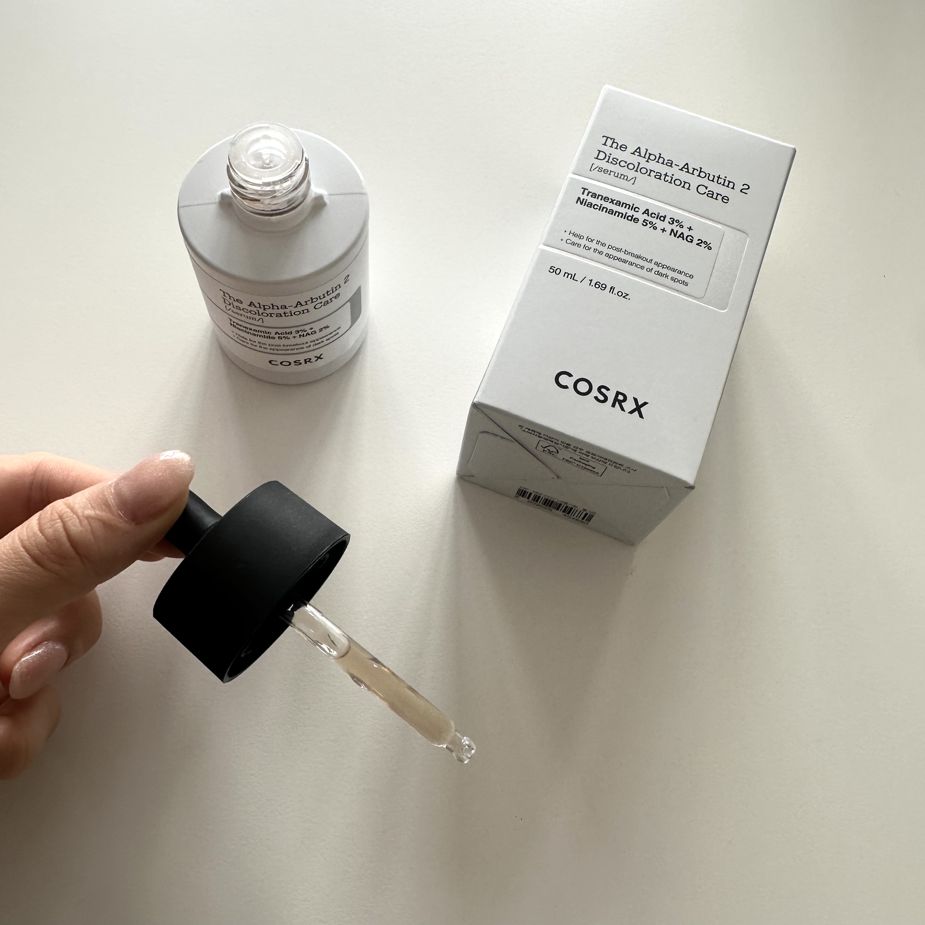 RXザ・アルファアルブチン2 ニキビ跡ケアセラム/COSRX/美容液を使ったクチコミ（2枚目）