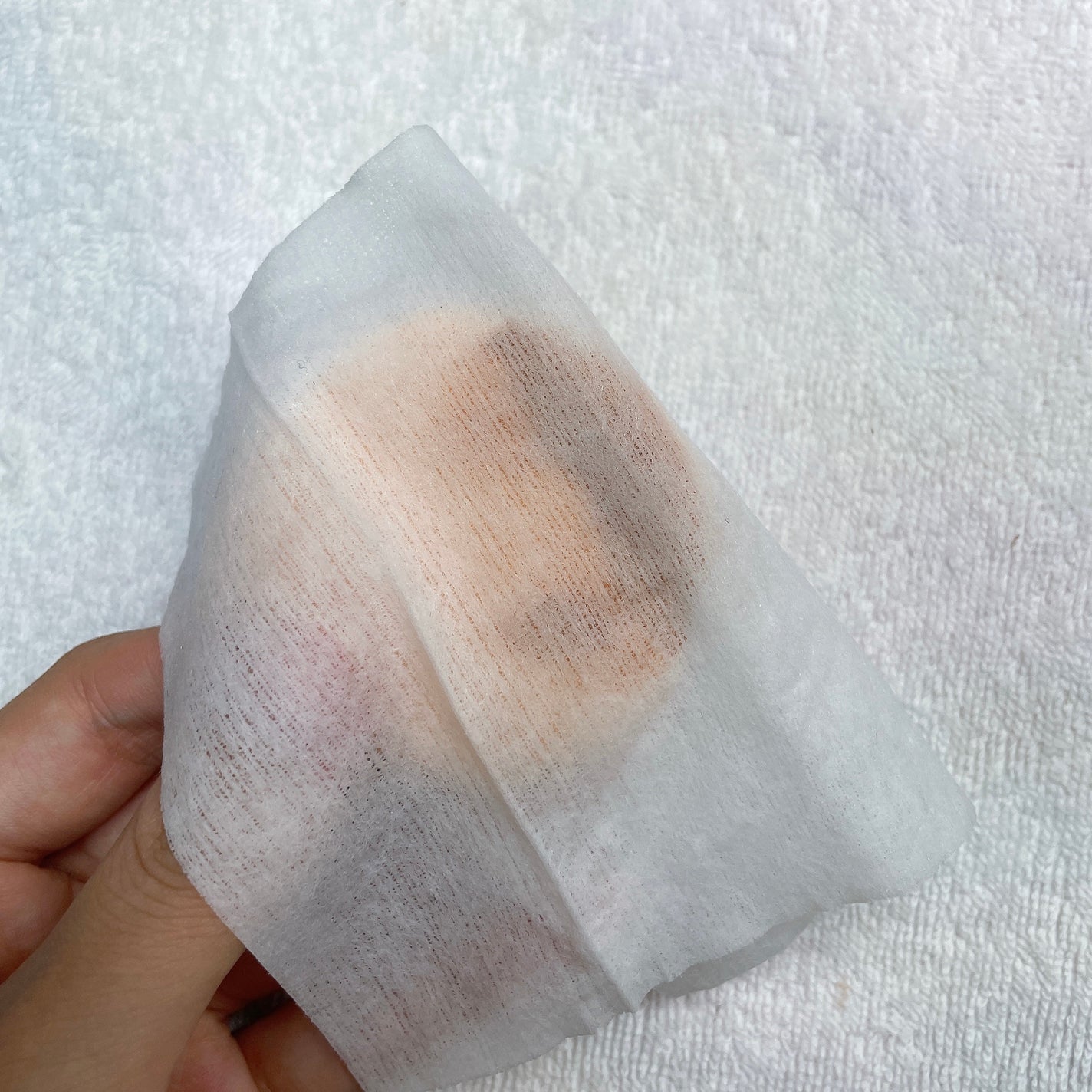 シャロン パフを洗う代わりにふき取るシート/シャロン/その他化粧小物を使ったクチコミ(5枚目)