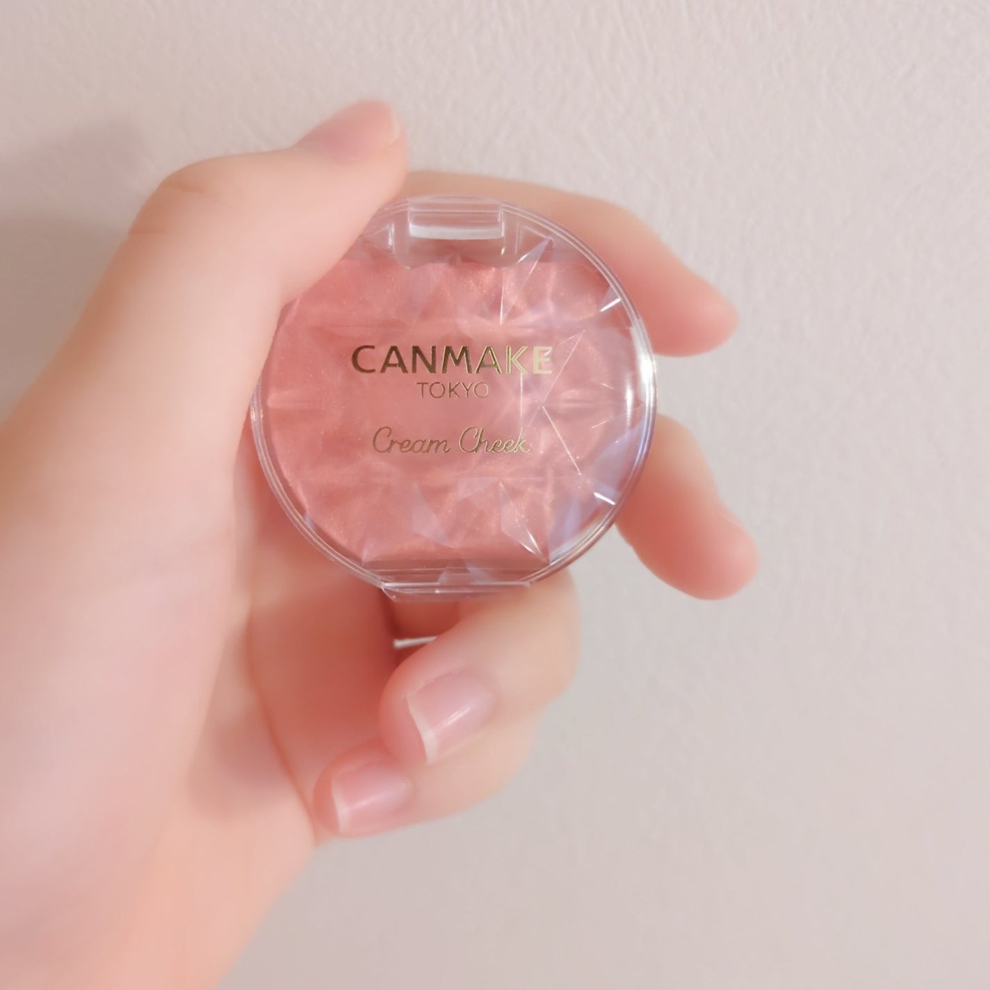 クリームチーク(パールタイプ)/キャンメイク/ジェル・クリームチークを使ったクチコミ(1枚目)