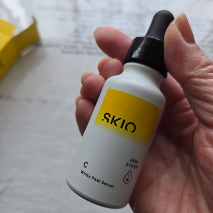 VC ホワイトピールセラム/SKIO/ブースター・導入液を使ったクチコミ(1枚目)